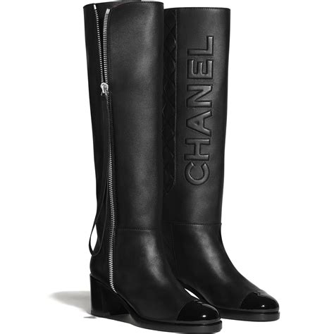 black chanel boots 2015